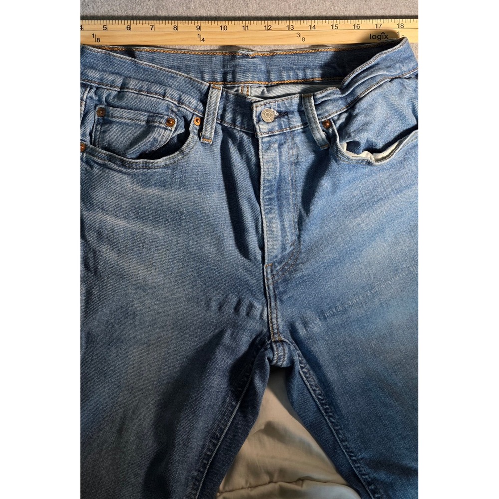 Levis 541 Athletic Taper Jeans Mens 33x30 Blue Denim Medium Wash 541-0000 - Picture 5 of 10